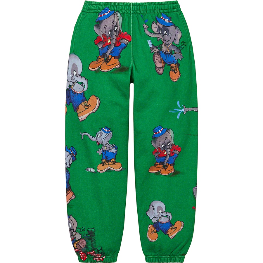Details on Elephant Sweatpant Green from fall winter
                                                    2022 (Price is $168)