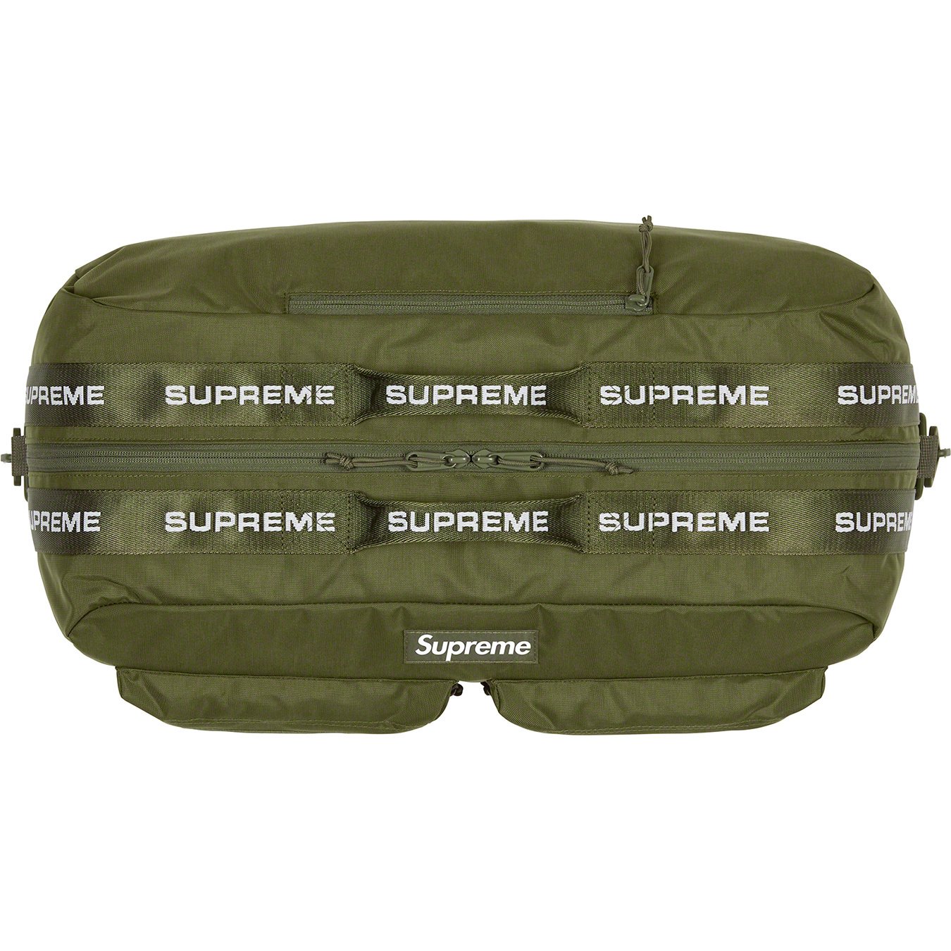 🎁送好物Supreme FW20 Week 1 Mini Duffle Bag拉链开合可调节肩带胸包