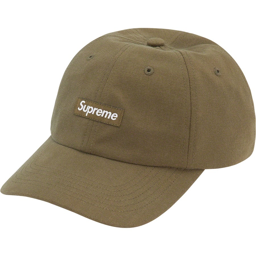 Details on Brushed Cordura Small Box 6-Panel Olive from fall winter
                                                    2022 (Price is $48)