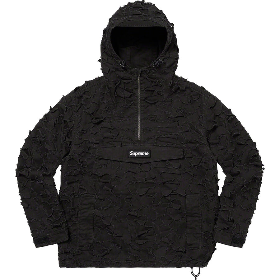 Details on Supreme Griffin Anorak Black from fall winter
                                                    2022 (Price is $398)