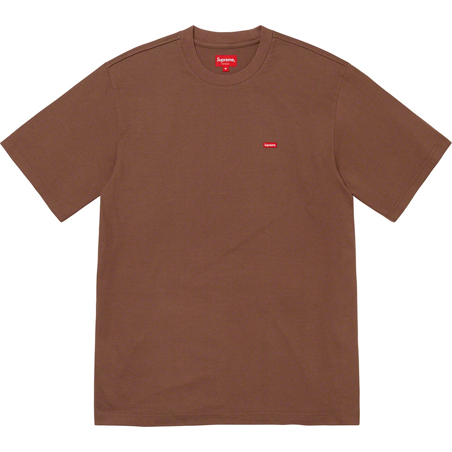 Details on Small Box Tee Brown from fall winter
                                                    2022 (Price is $60)