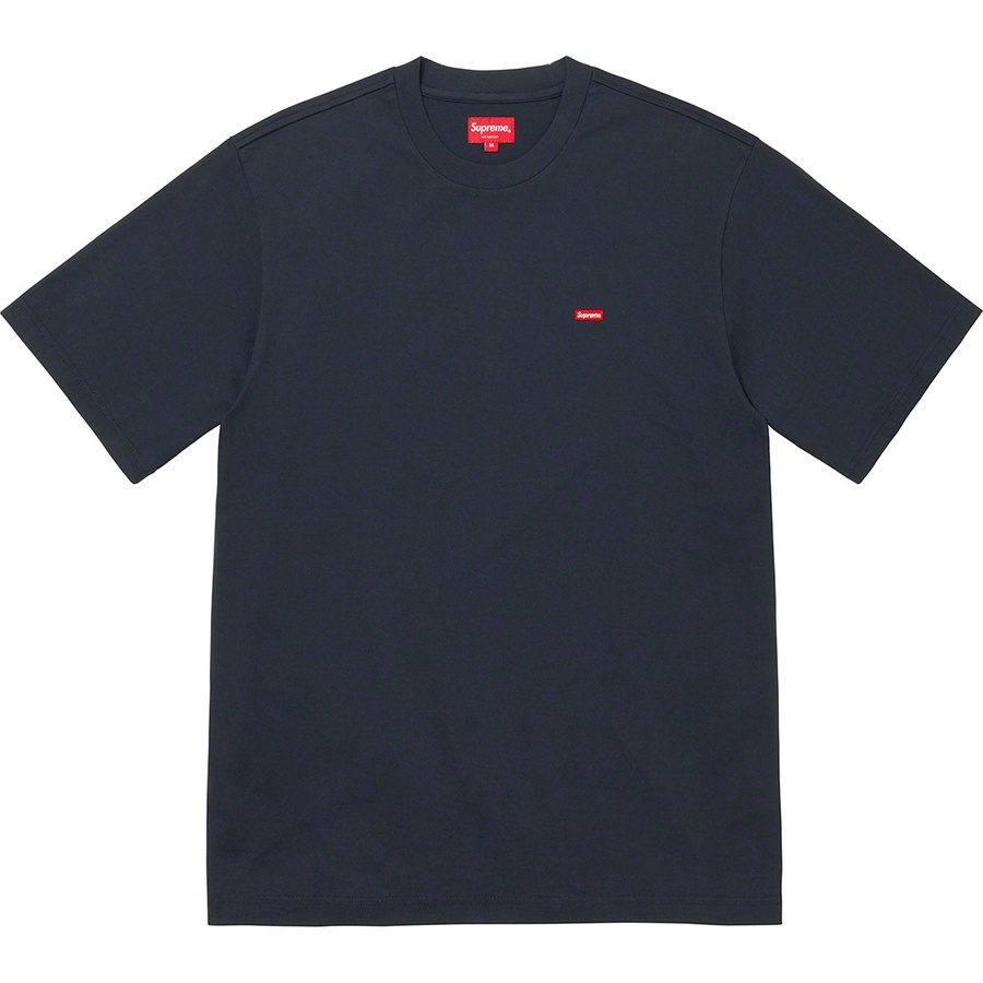 Details on Small Box Tee Navy from fall winter
                                                    2022 (Price is $60)