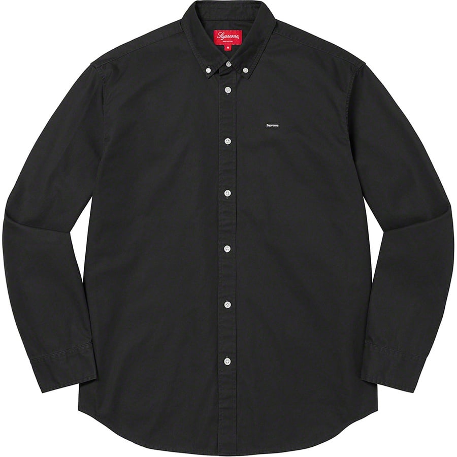 Details on Small Box Shirt Black from fall winter 2022 (Price is $128)