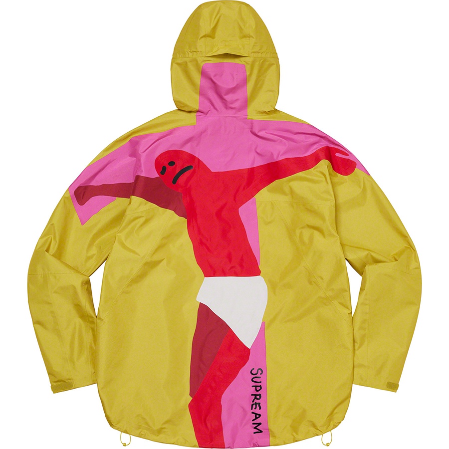 Details on Gonz GORE-TEX Shell Jacket Yellow from fall winter
                                                    2022 (Price is $498)