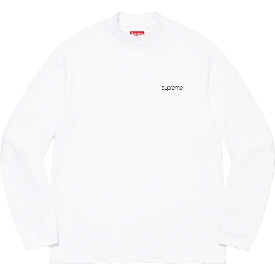 Details on Mock Neck L S Top White from fall winter
                                                    2022 (Price is $78)