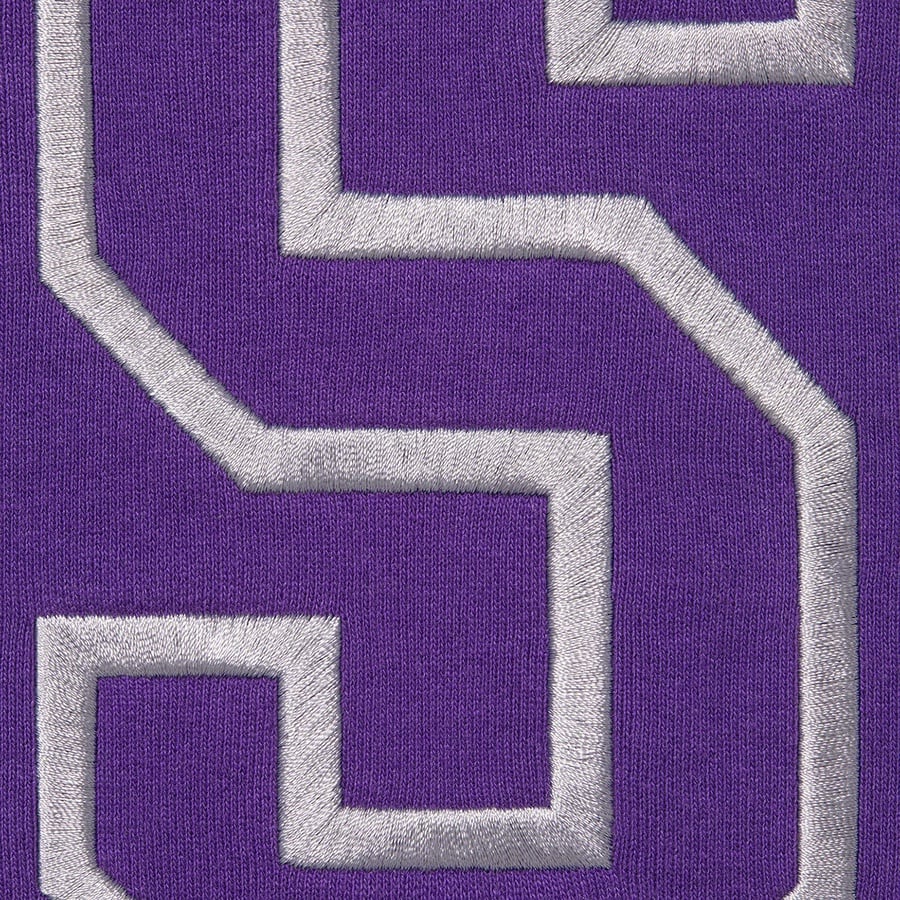 Supreme State Hooded Sweatshirt (FW22) - Purple - $158