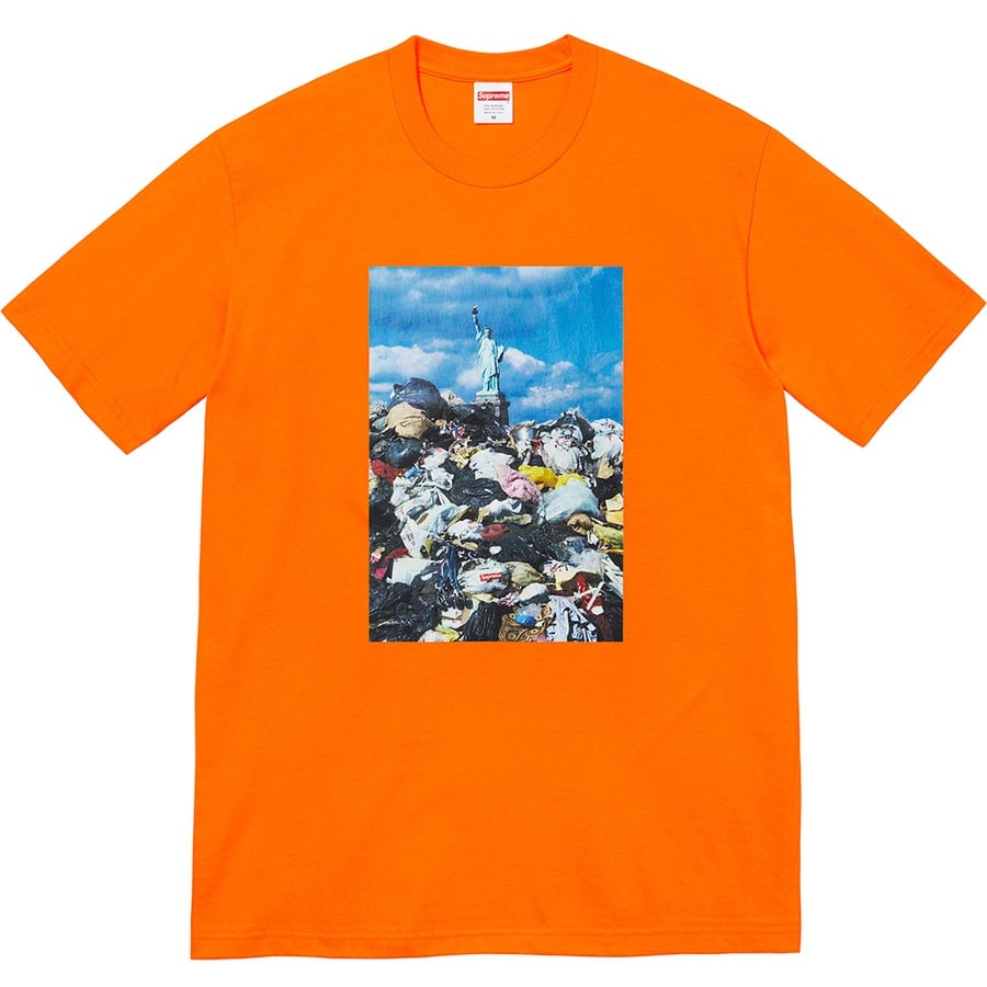 Details on Trash Tee Orange from fall winter
                                                    2022 (Price is $40)