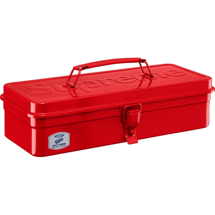 Details on Supreme TOYO Steel T-320 Toolbox Red from fall winter
                                                    2022 (Price is $48)