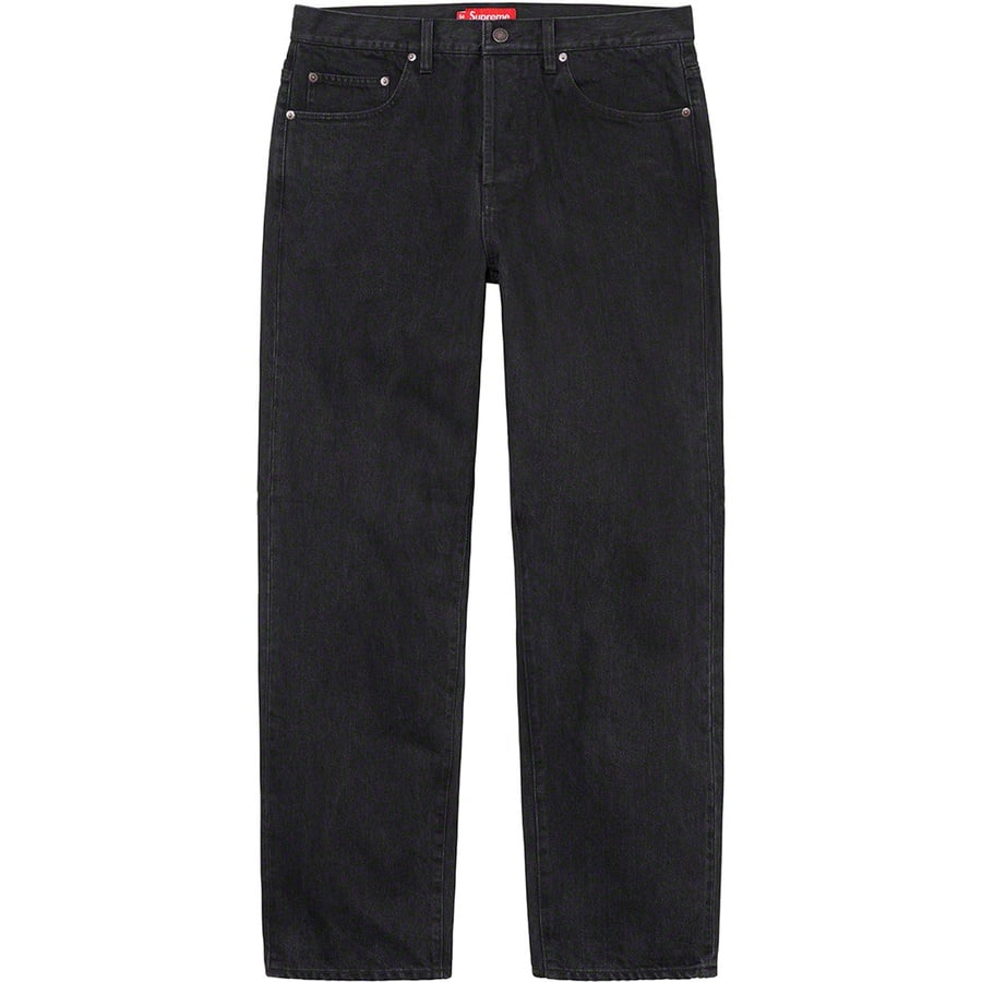 Details on Stone Washed Black Slim Jean Washed Black from fall winter
                                                    2022 (Price is $158)