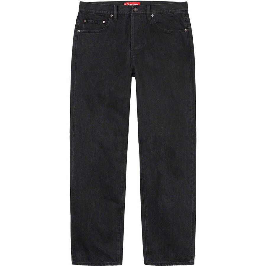 Details on Stone Washed Black Slim Jean Washed Black from fall winter
                                                    2022 (Price is $158)