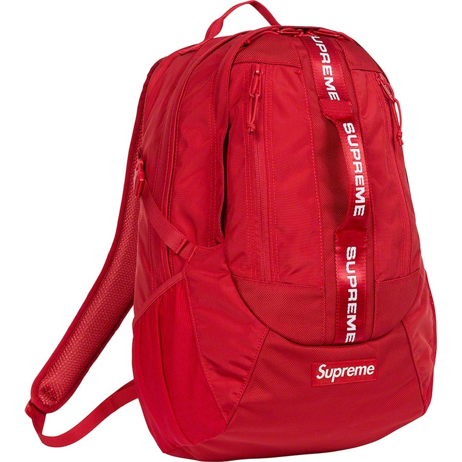 Details on Backpack Red from fall winter
                                                    2022 (Price is $158)