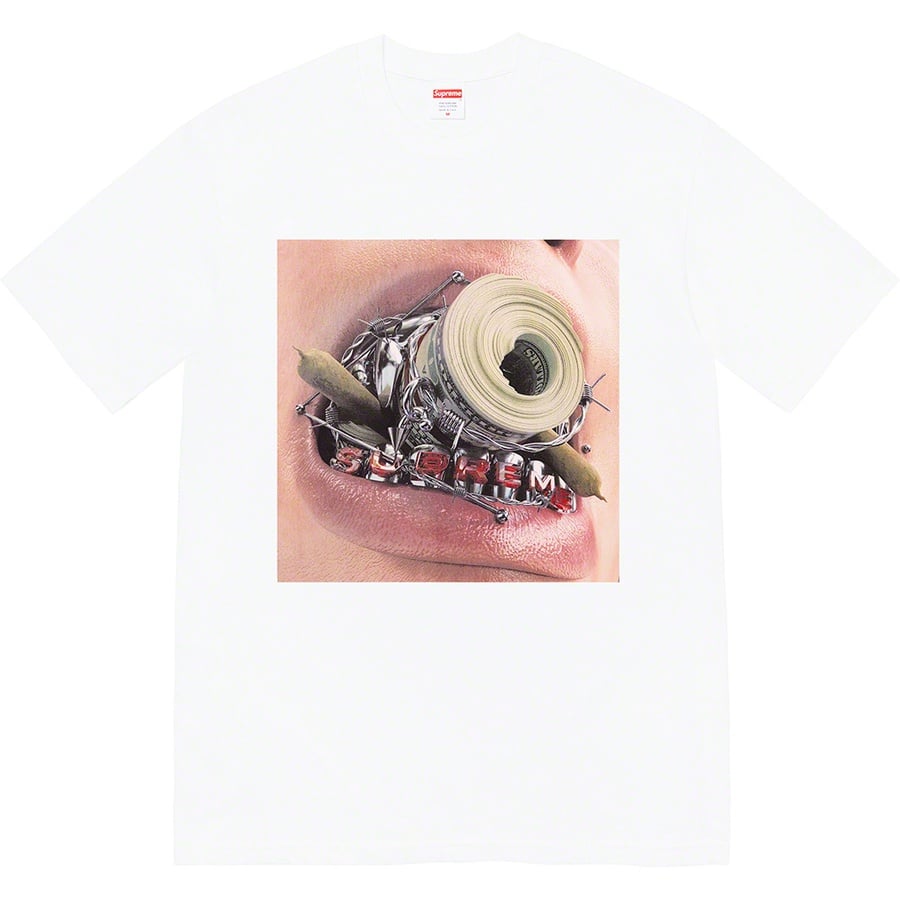 Details on Braces Tee White from fall winter
                                                    2022 (Price is $40)