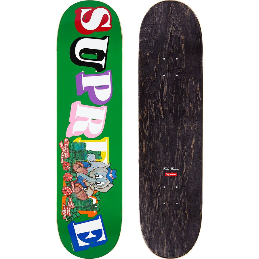 Details on Elephant Skateboard Green - 8.125" x 32"  from fall winter
                                                    2022 (Price is $58)