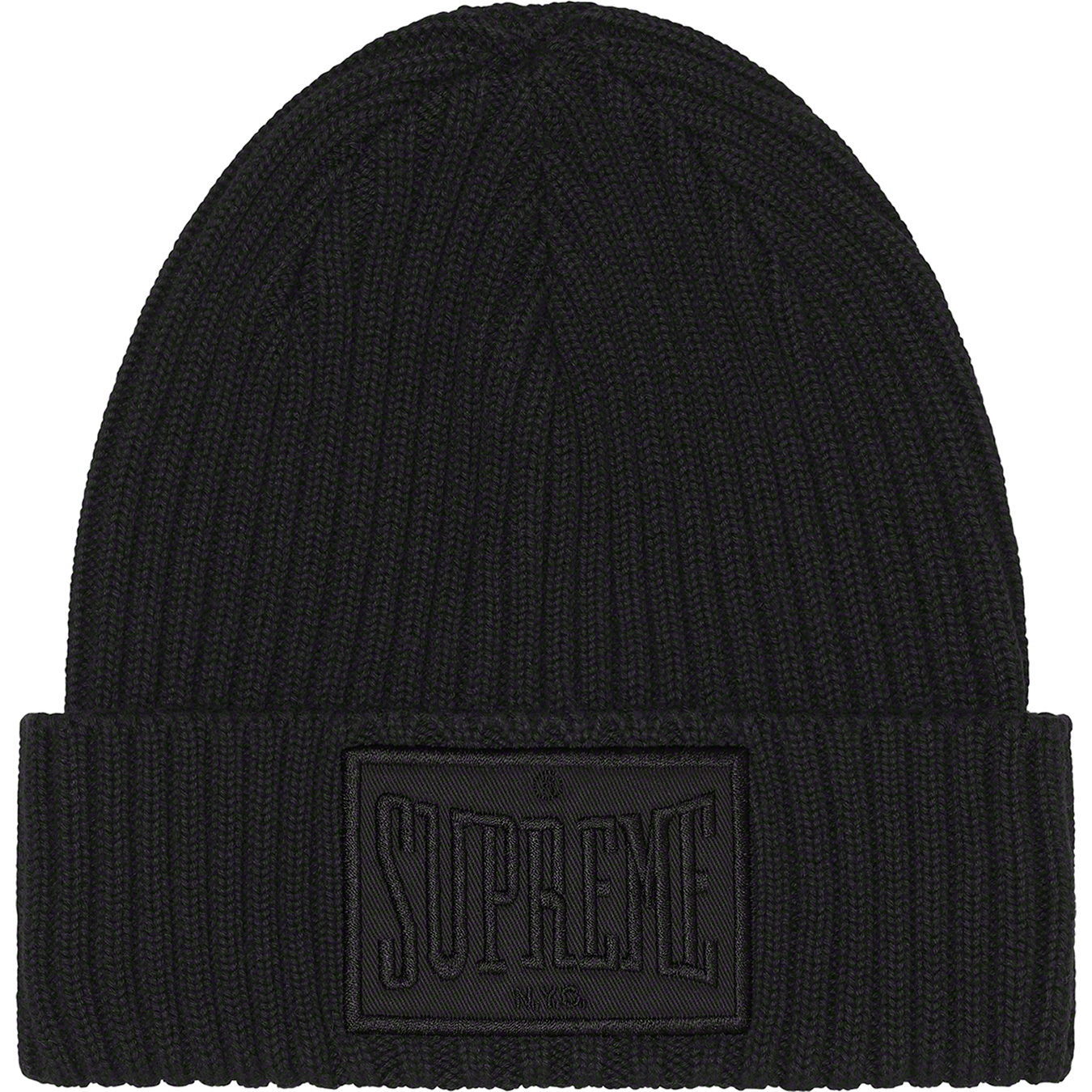 Overdyed Patch Beanie - fall winter 2022 - Supreme