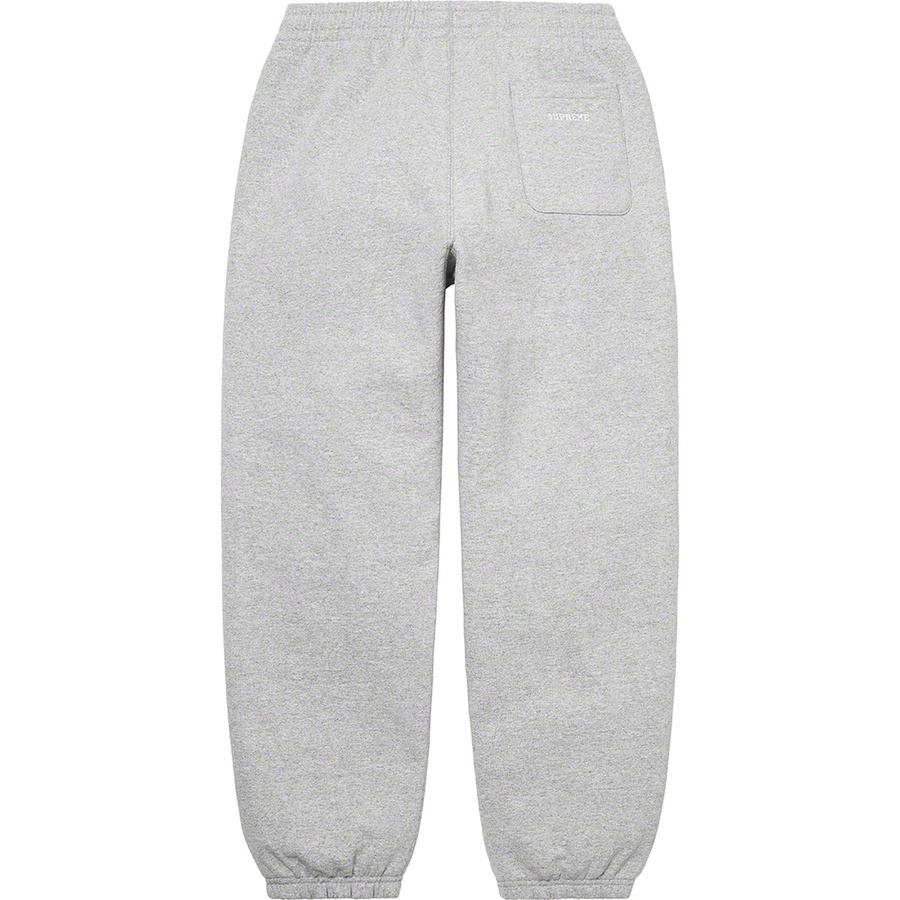 Details on S Logo Sweatpant Heather Grey from fall winter
                                                    2022 (Price is $158)
