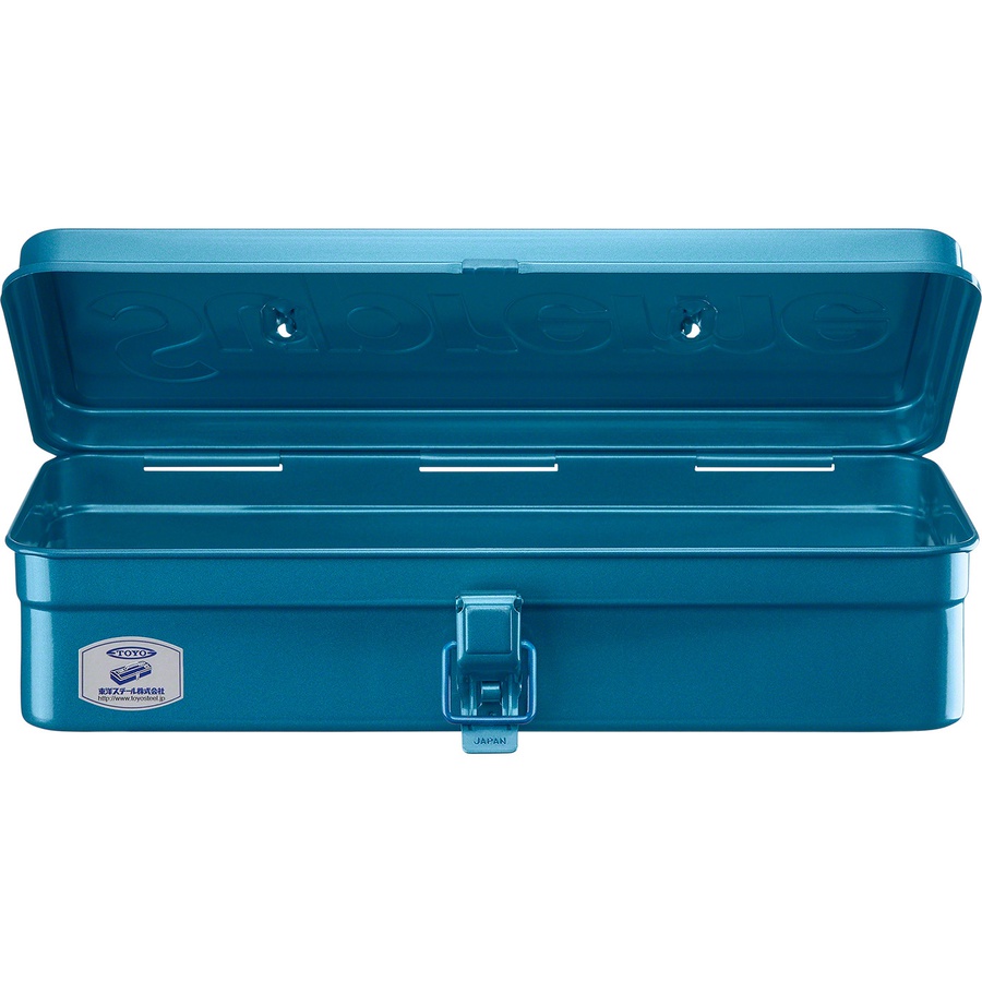 Details on Supreme TOYO Steel T-320 Toolbox Blue from fall winter
                                                    2022 (Price is $48)