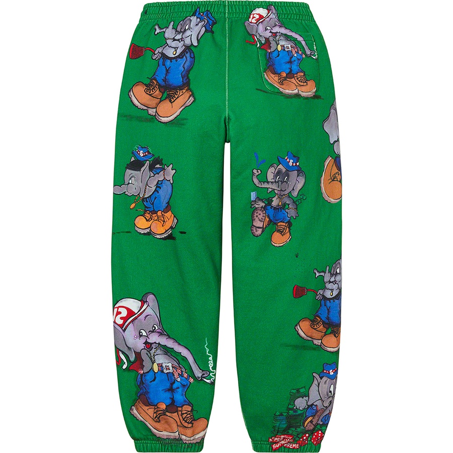 Details on Elephant Sweatpant Green from fall winter
                                                    2022 (Price is $168)