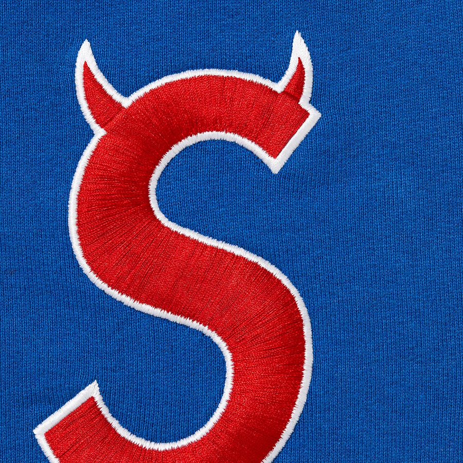 Details on S Logo Sweatpant Royal from fall winter
                                                    2022 (Price is $158)