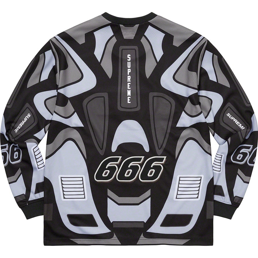 Supreme Decals Moto Jersey (FW22) - Black - $128