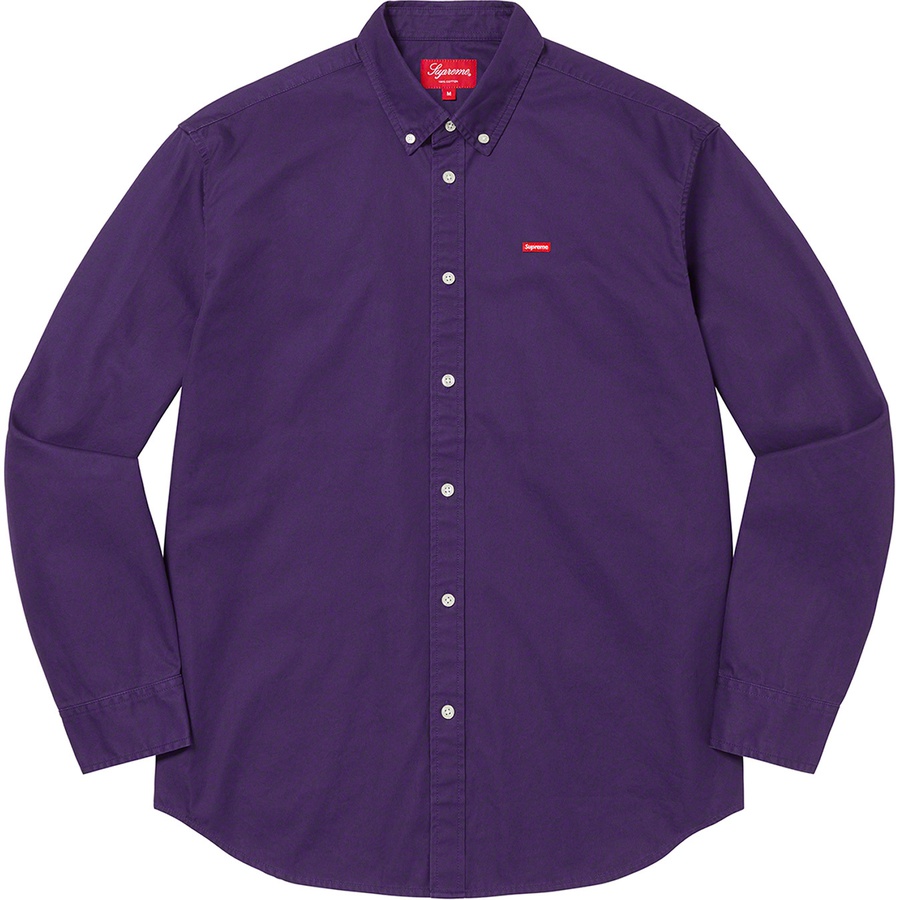 Details on Small Box Shirt Purple from fall winter
                                                    2022 (Price is $128)