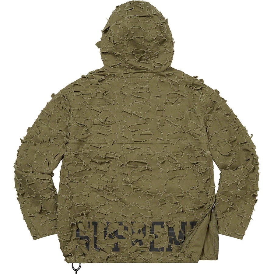 Details on Supreme Griffin Anorak Light Olive from fall winter
                                                    2022 (Price is $398)