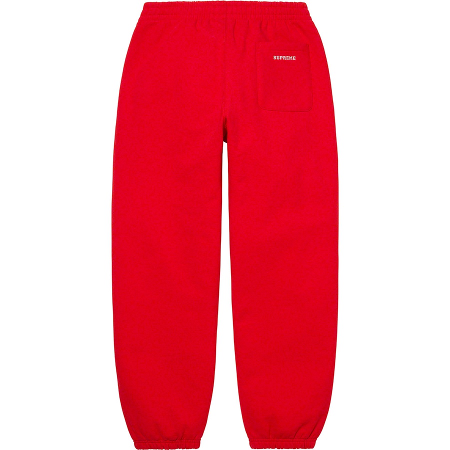 Details on S Logo Sweatpant Red from fall winter
                                                    2022 (Price is $158)