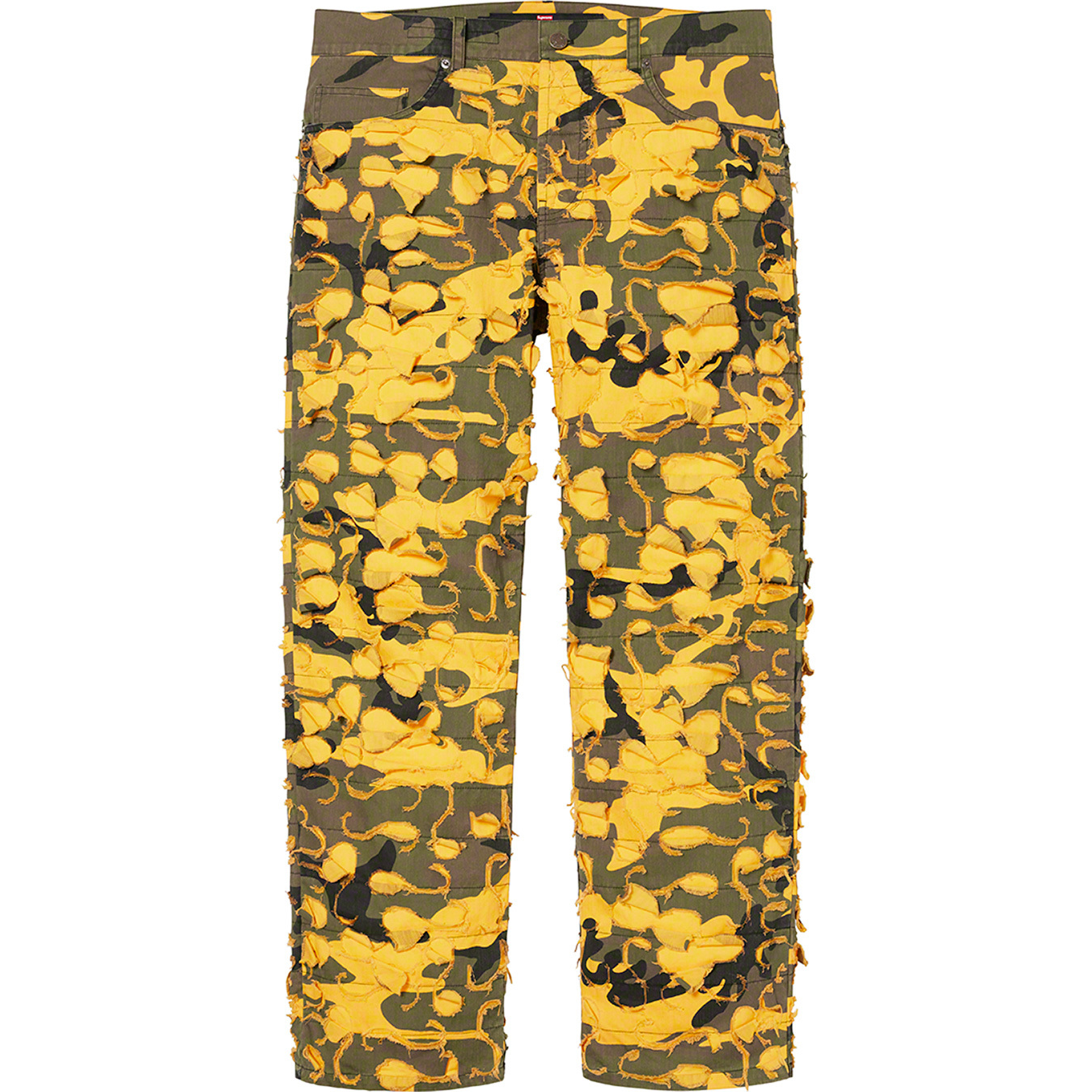 Supreme x Louis Vuitton Jacquard Denim 5-Pocket Jean Camo Men's