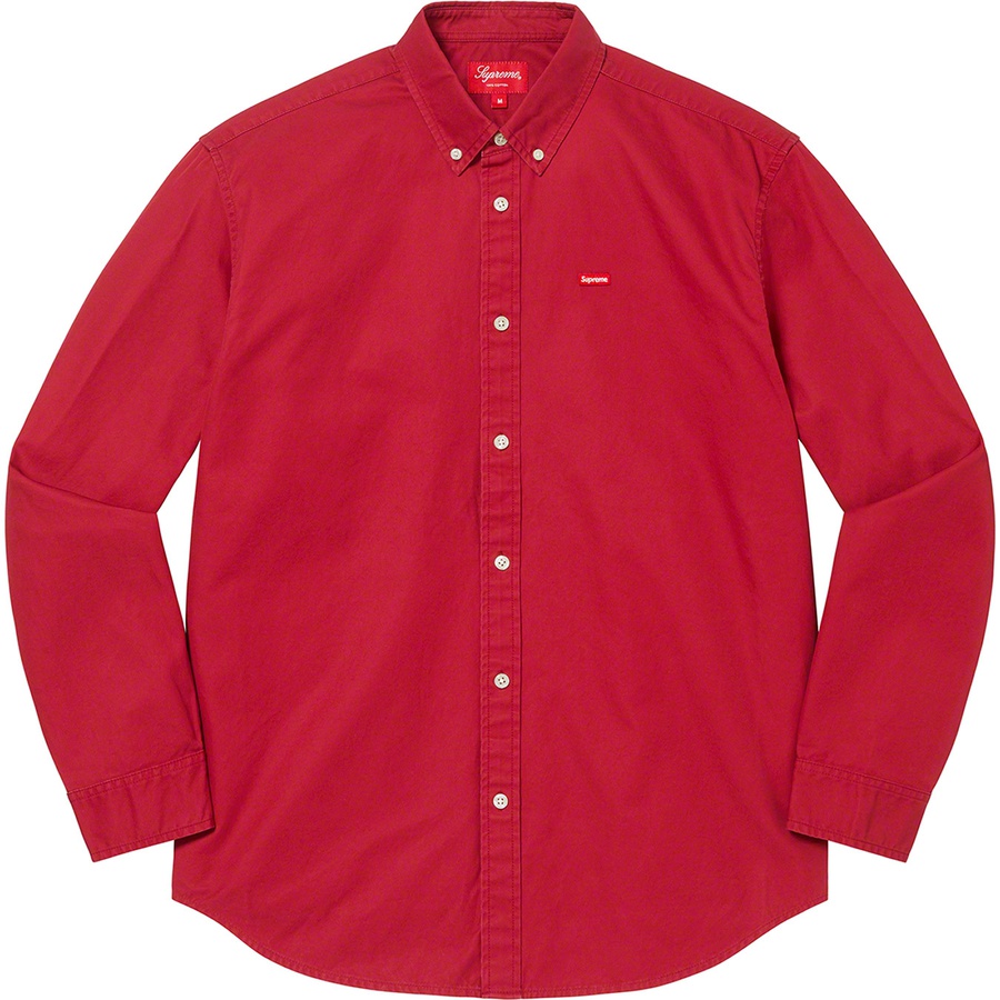 Details on Small Box Shirt Red from fall winter
                                                    2022 (Price is $128)