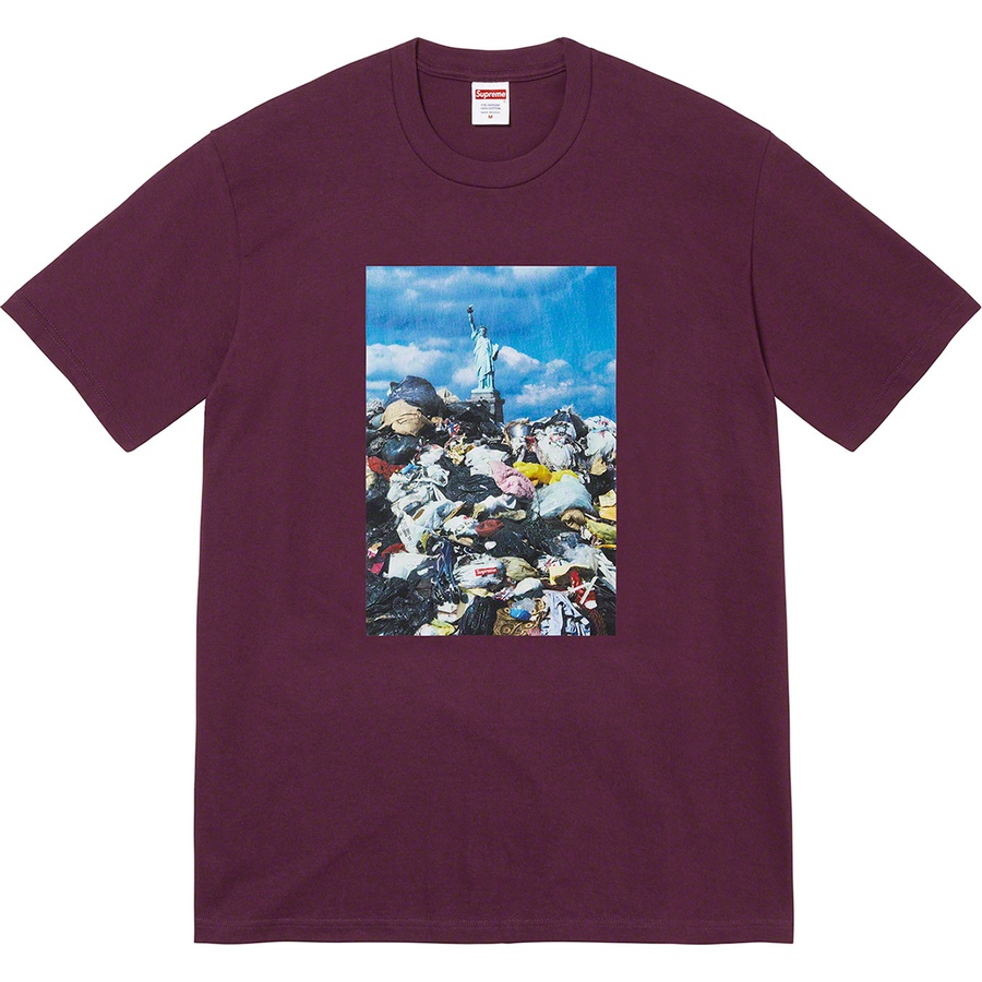 Details on Trash Tee Eggplant from fall winter 2022 (Price is $40)