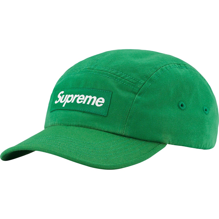 Details on Washed Chino Twill Camp Cap Green from fall winter
                                                    2022 (Price is $48)