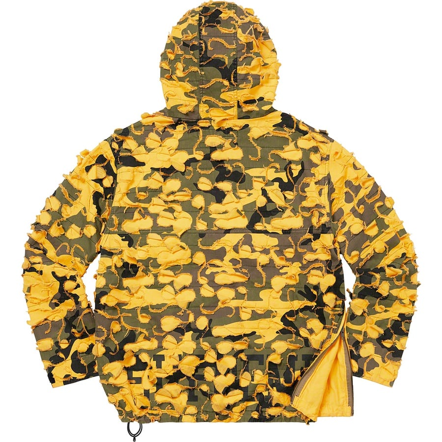 Details on Supreme Griffin Anorak Yellow Camo from fall winter 2022 (Price is $398)