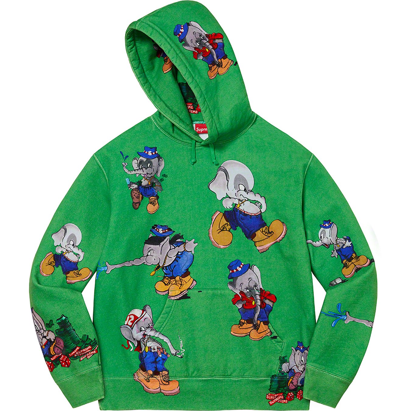 Elephant Hooded Sweatshirt - fall winter 2022 - Supreme