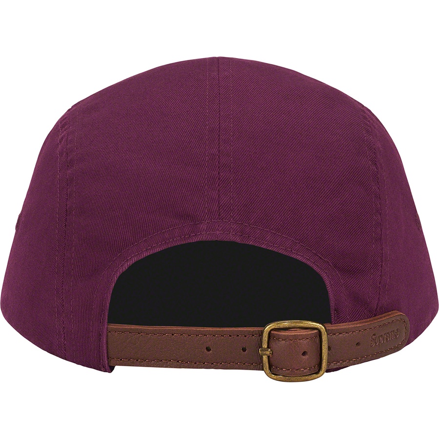 Details on Washed Chino Twill Camp Cap Dark Purple from fall winter
                                                    2022 (Price is $48)