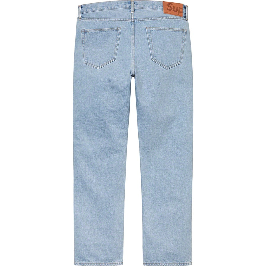 Details on Stone Wash Slim Jean Stone Washed Indigo from fall winter 2022 (Price is $178)
