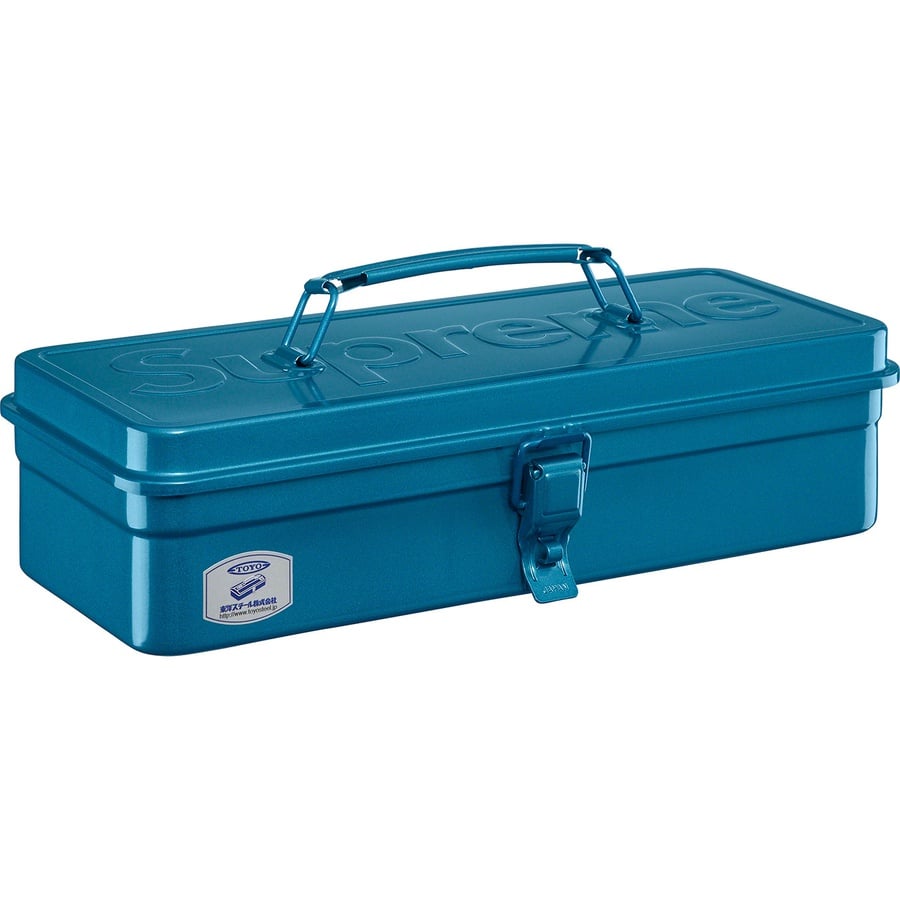 Details on Supreme TOYO Steel T-320 Toolbox Blue from fall winter
                                                    2022 (Price is $48)