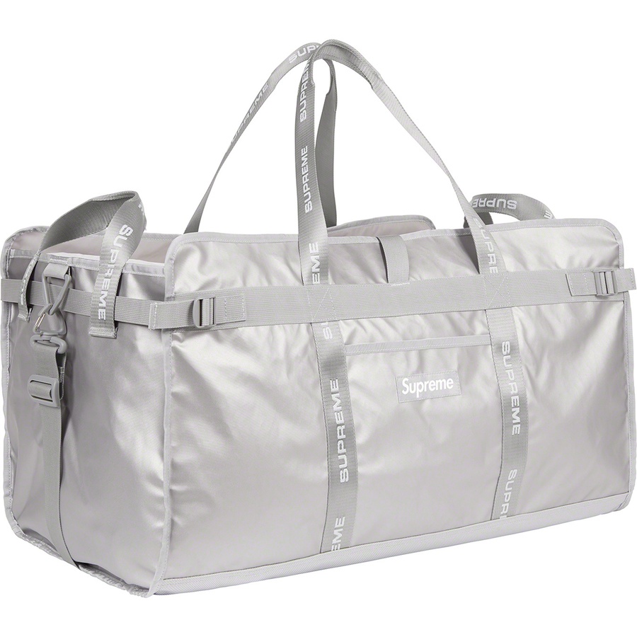 Details on Large Haul Tote Silver from fall winter
                                                    2022 (Price is $148)