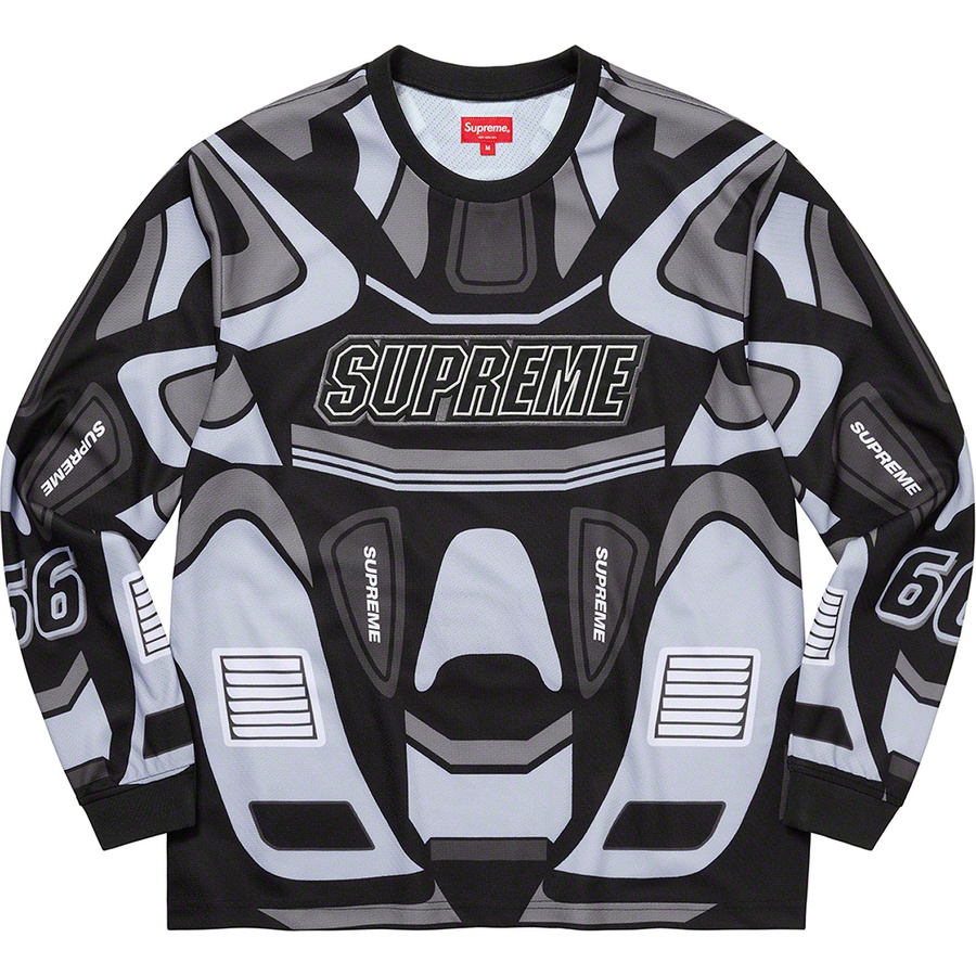 Details on Decals Moto Jersey Black from fall winter 2022 (Price is $128)