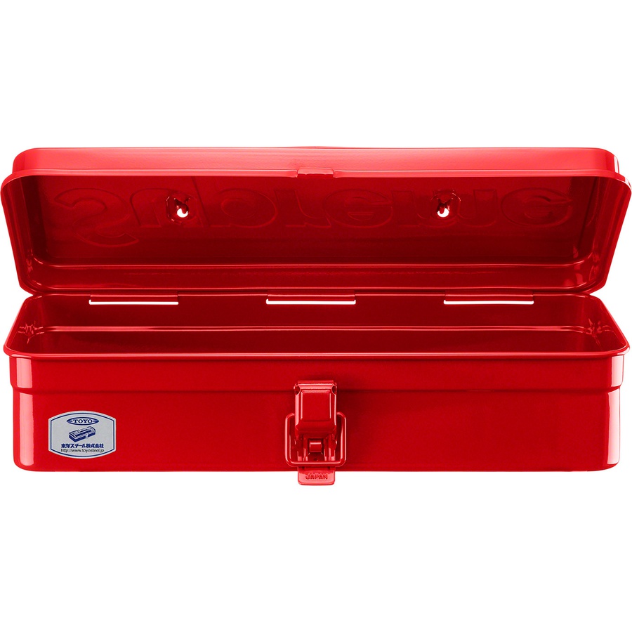 Details on Supreme TOYO Steel T-320 Toolbox Red from fall winter
                                                    2022 (Price is $48)