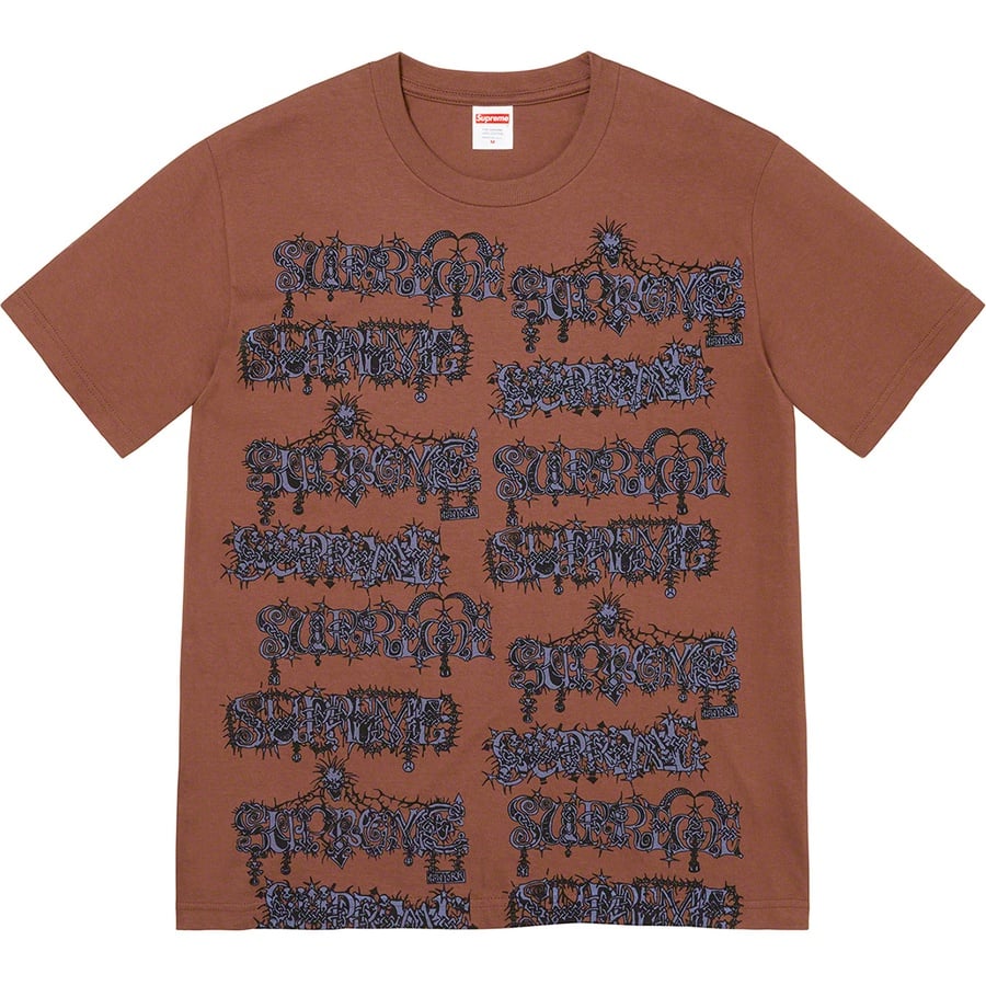 Details on Wombat Tee Brown from fall winter
                                                    2022 (Price is $40)