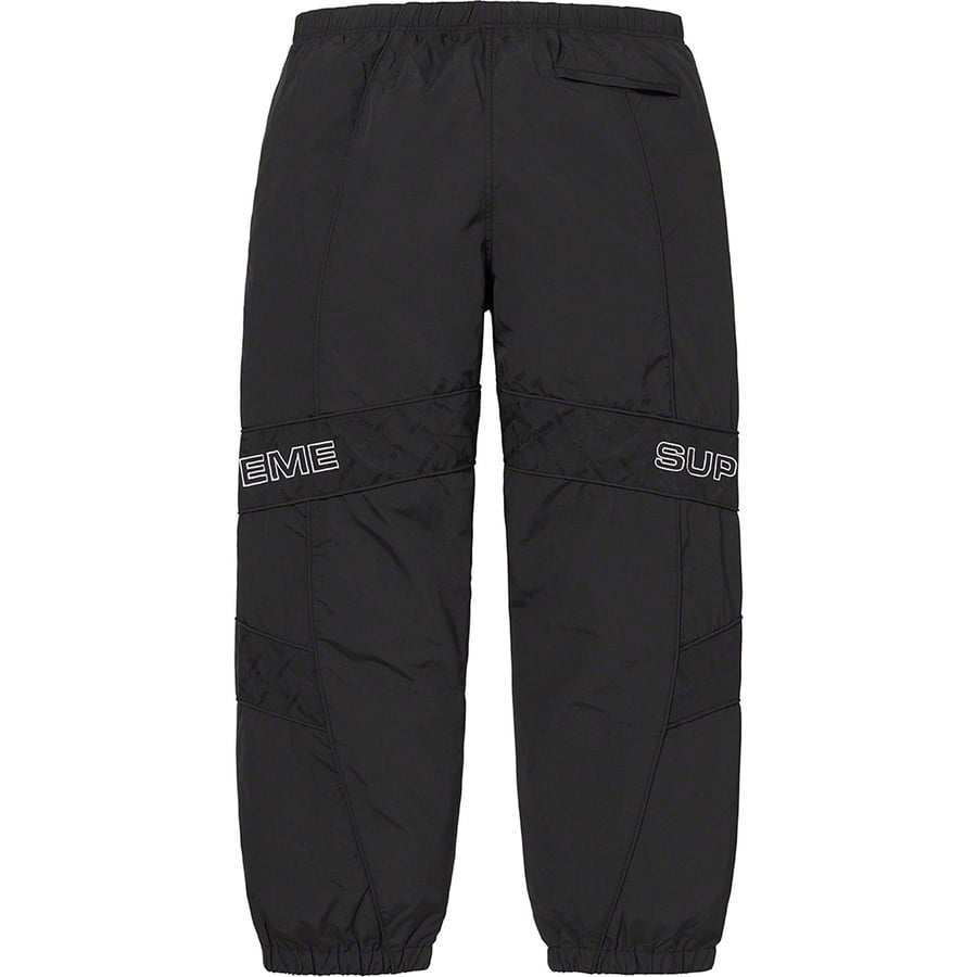 Supreme Jacquard Panel Track Pant (FW22) - Black - $138