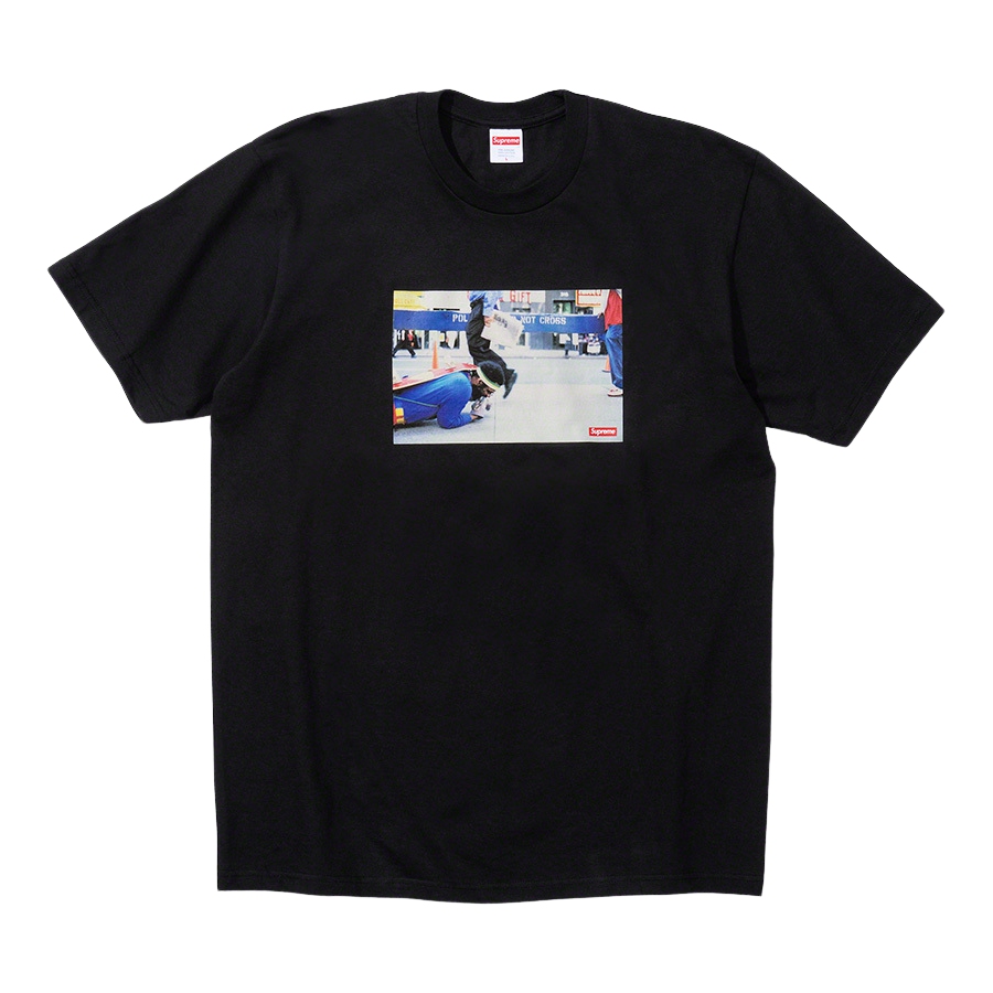 Supreme Great White Way Tee for fall winter 22 season