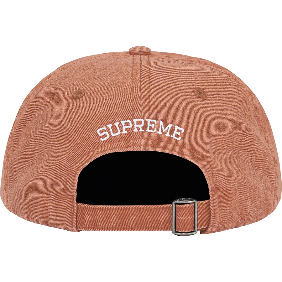 Details on Pigment Print S Logo 6-Panel Tan from fall winter 2022 (Price is $48)