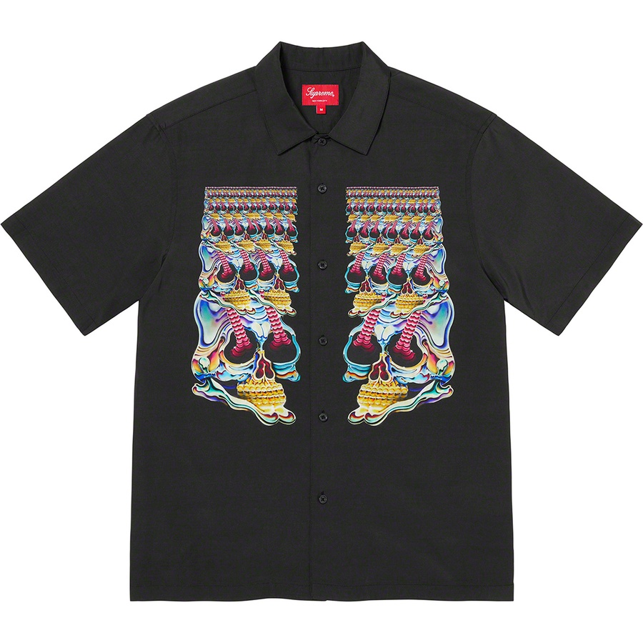 Details on Skulls S S Shirt Black from fall winter 2022 (Price is $148)