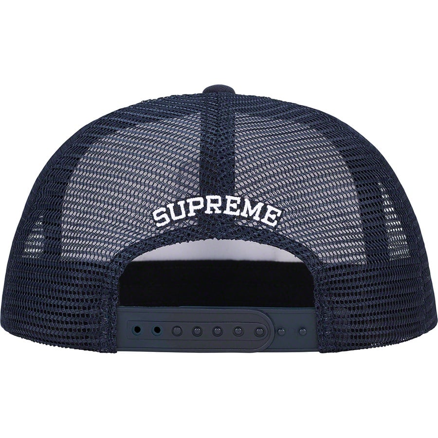 Details on Pin Up Mesh Back 5-Panel Navy from fall winter
                                                    2022 (Price is $48)