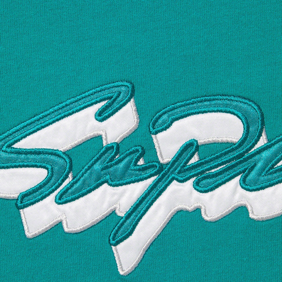 Details on Shadow Script S S Top Teal from fall winter
                                                    2022 (Price is $88)
