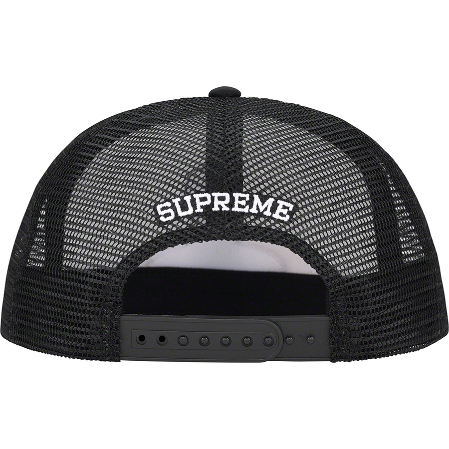 Details on Pin Up Mesh Back 5-Panel Black from fall winter
                                                    2022 (Price is $48)