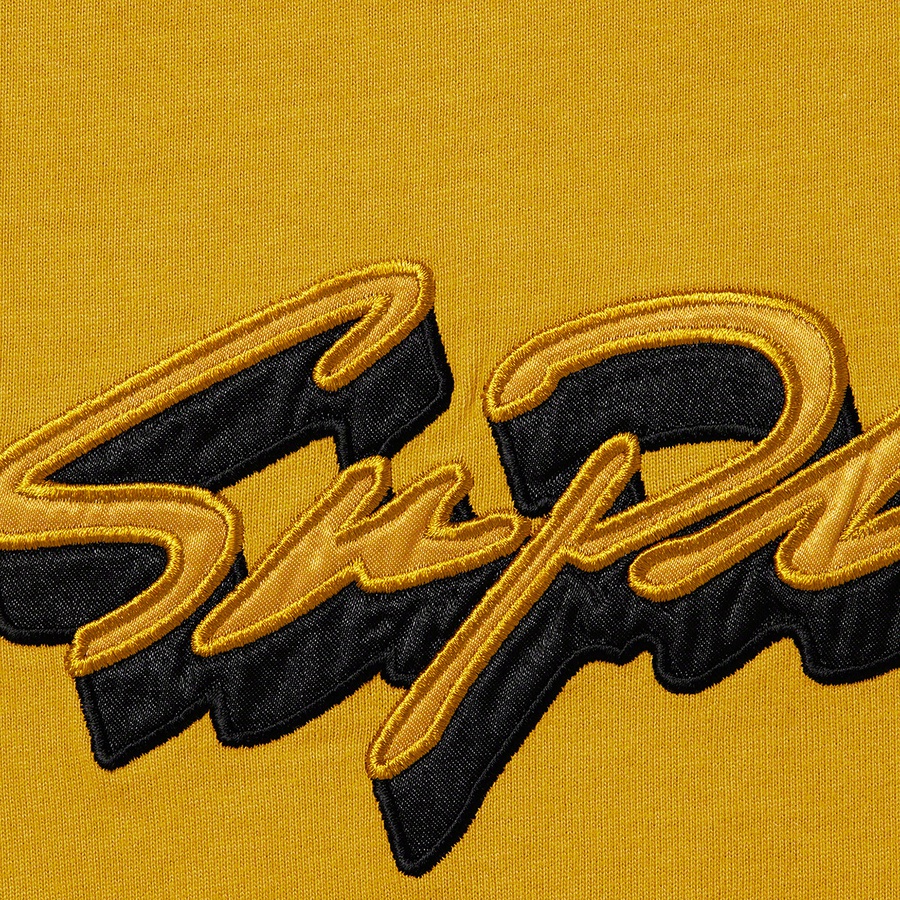 Details on Shadow Script S S Top Dusty Yellow from fall winter
                                                    2022 (Price is $88)