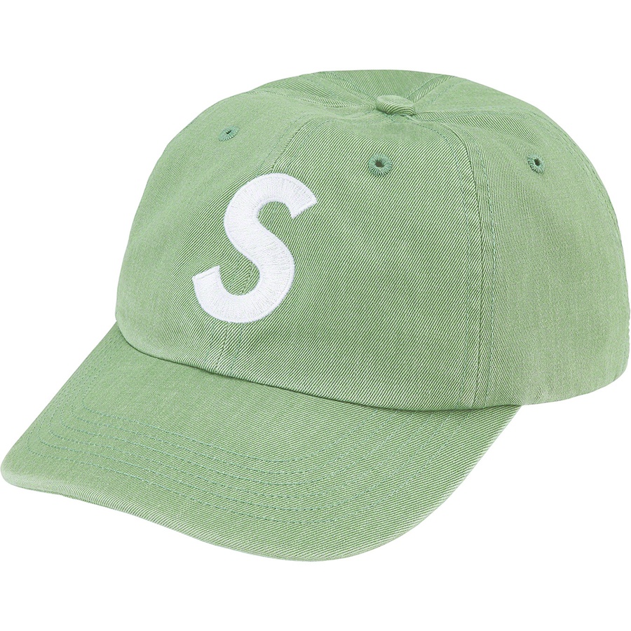 Details on Pigment Print S Logo 6-Panel Light Sage from fall winter
                                                    2022 (Price is $48)