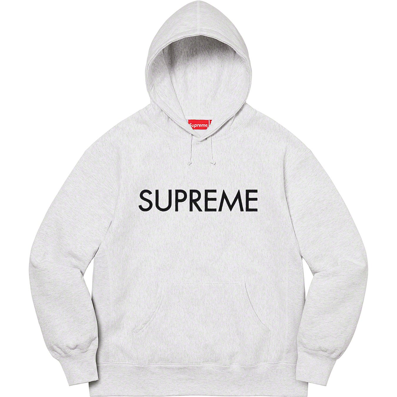 supreme capital hooded sweatshirt