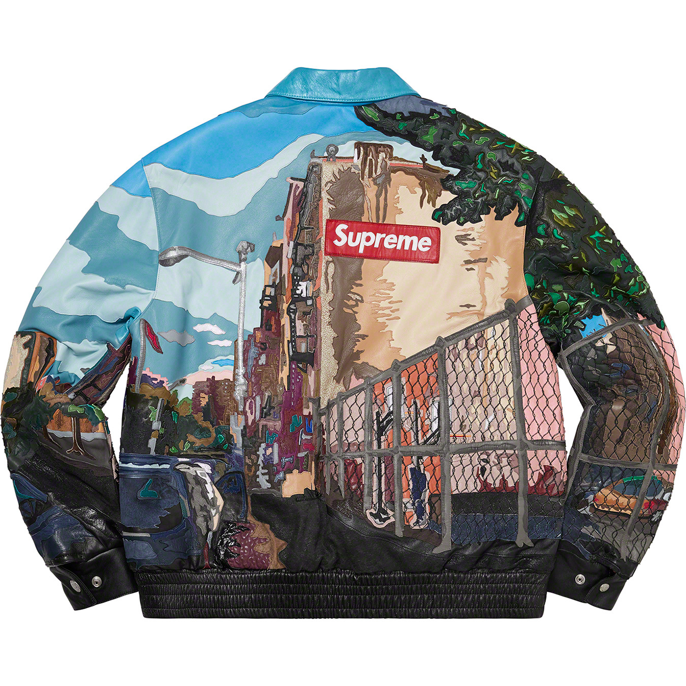 Jeff Hamilton Ridge Street Leather Jacket - fall winter 2022 - Supreme